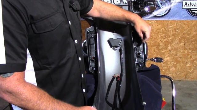 CVO Rear Fender Conversion by Advanblack for Harley Davidson touring models