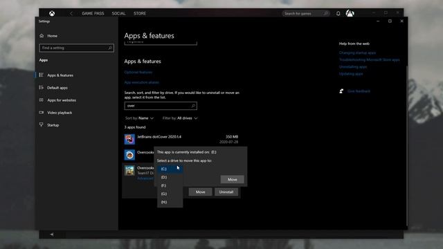 Move Windows Apps/Xbox Games to another Disk/SSD | No redownloading! смотреть онлайн