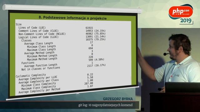 Grzegorz Byrka: git log: 10 najprzydatniejszych komend @ PHPCon Poland 2019 смотреть онлайн
