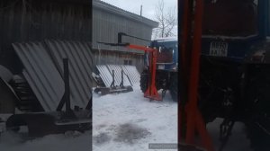 Погрузчик на заднею навеску на мтз