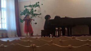 А. Яньшинов "Прялка" скрипка Тер-Геворгян Сона (8 лет)