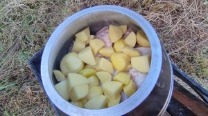 ГОТОВИМ МЯСО В АФГАНСКОМ КАЗАНЕ (10 сентября 2021)