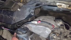 VW LT35. Лопнул патрубок печки и его замена