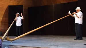 Швейцарские Вечера 2014 - Альпийский Рог Alphorn 1