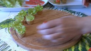 Тарталетки с Творожным Сыром и ФОРЕЛЬЮ на праздничный стол! ВМЕСТО бутербродов)))