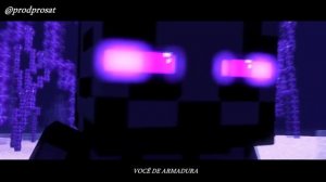 Rap do Enderman (Minecraft) | Clipe Music Animation