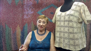 Блузон "Паутинка". Мастер-класс по вязанию крючком от О. С. Литвиной.