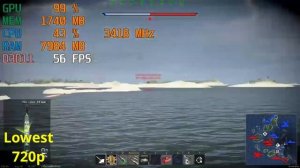 Celeron G6900 + UHD 710 + 16GB Ram -  Gaming test 720p in 8 games