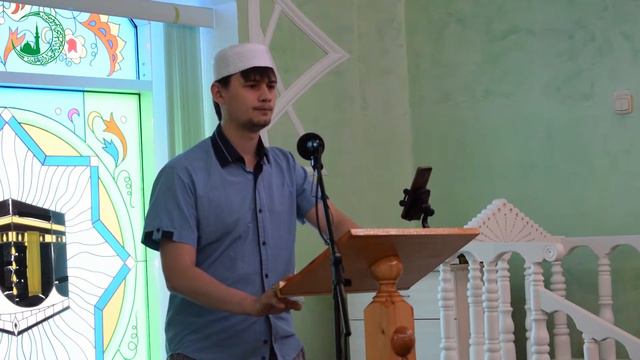 Урок перед пятничной проповедью в мечети Нур Ихлас города Набережные Челны. 25 05 2018 смотреть онлайн