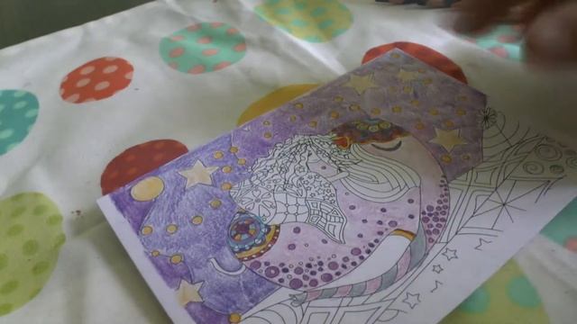 Открытка-раскрась сам от Цветной сон colordreamsforyou смотреть онлайн