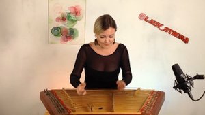 Цимбалы Hurts Wonderful life Самохина Евгения Lady Struna dulcimer hackbrett cover
