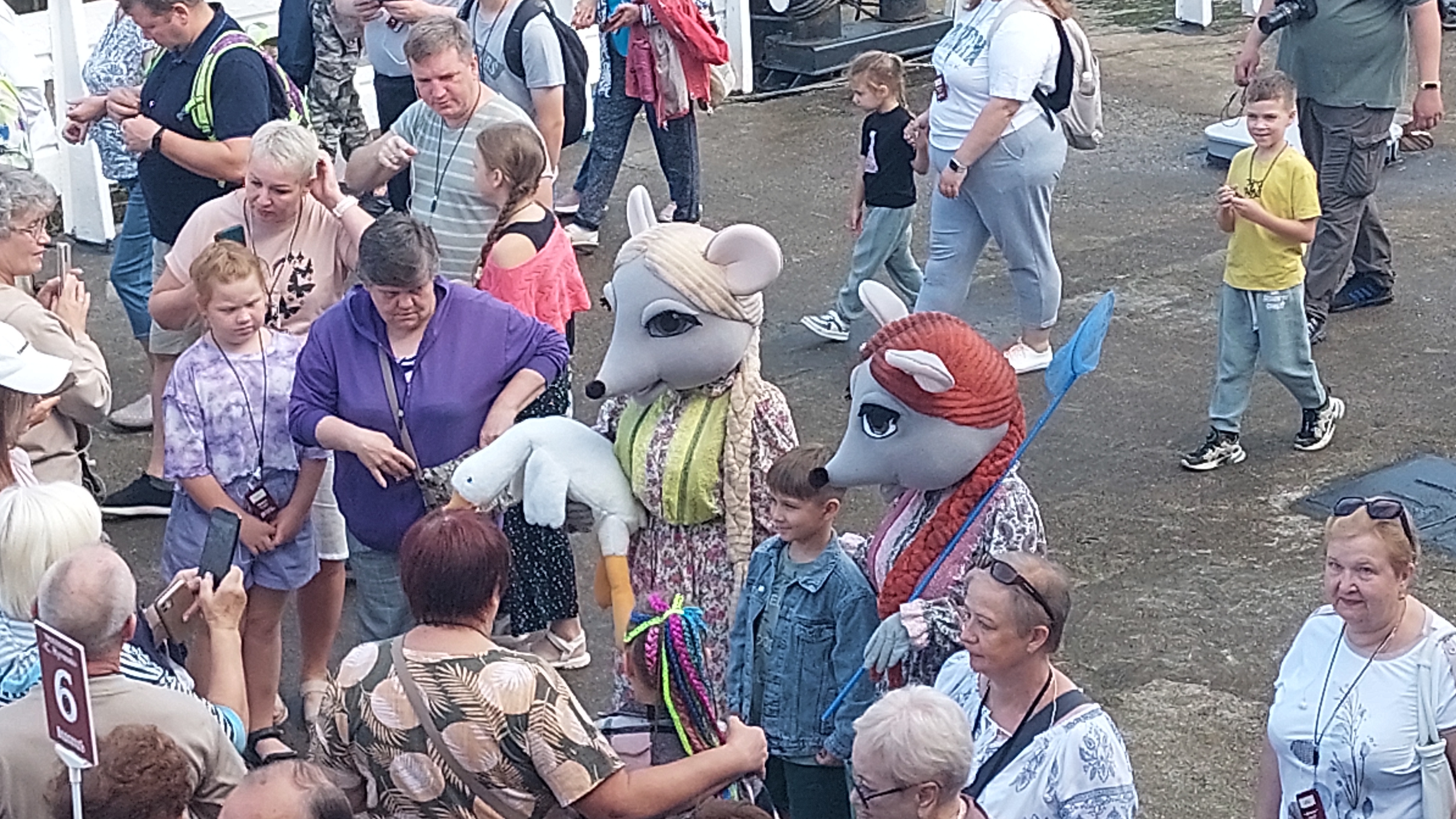 Представление Мышей на причале в г.Мышкине