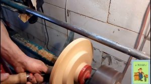 Конфетница на токарном По дереву