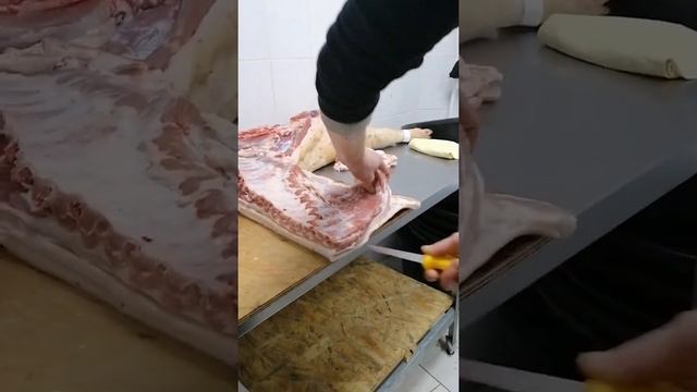 Разделка свинины. Ребро. смотреть онлайн