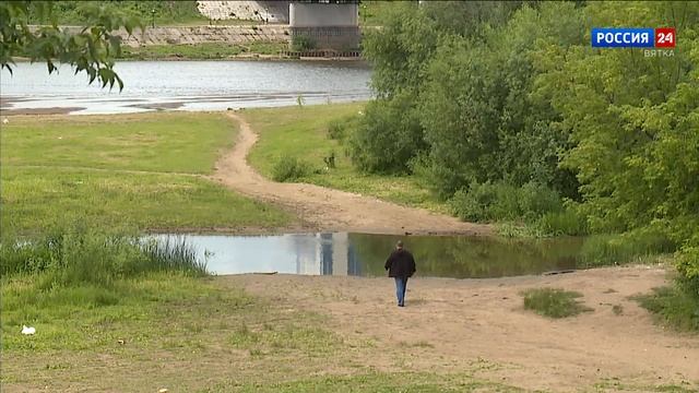 Роспотребнадзор проверил качество воды в районе пляжей (ГТРК Вятка) смотреть онлайн