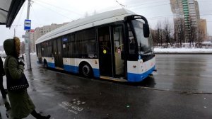Какие двери на троллейбусе вам больше по душе в Чебоксарах.