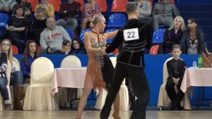 Рожков Сергей - Дичка Вероника. Чемпионат Москвы. F Cha cha cha