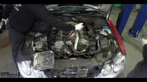 Mercedes M642 v6 cdi glow plug replacement time-lapse