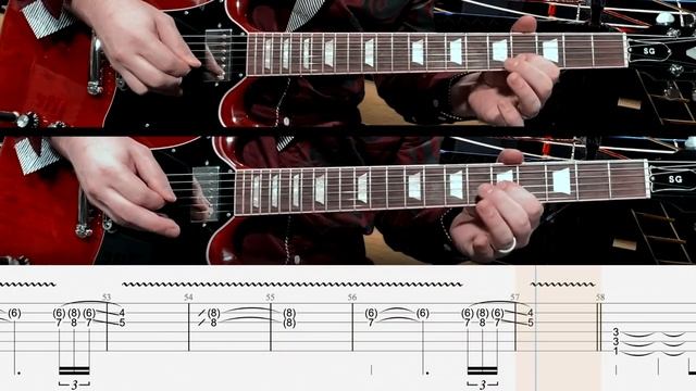 Eye of the Tiger - Survivor (Табулатура) Guitar Tutorial TABS