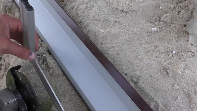 Как согнуть отлив под 90 градусов гараж из сэндвич-панелей