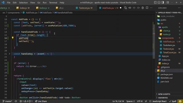 Клиент Apollo GraphQL для React-приложений смотреть онлайн