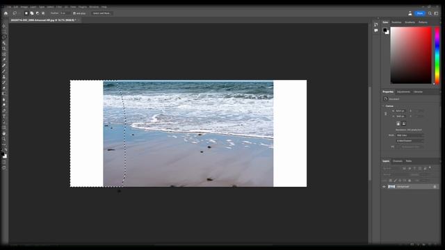 Create a wide angle image with Adobe Photoshop AI Beta Generative Fill смотреть онлайн