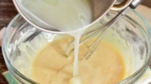 Заварные блины на сыворотке