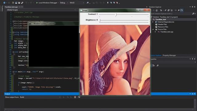 Trackbars смотреть онлайн