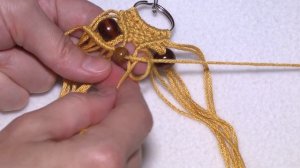 Брелок макраме СОВА своими руками