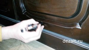 Маскировка потертостей у мебели