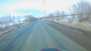 Yamaha Raptor 700 по городу