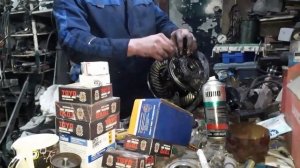 Pajero 2 регулировка подшипников заднего моста