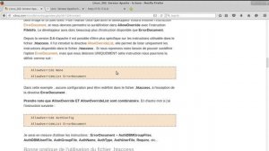 Linux 202 ( Cours 14 - Apache - suite )