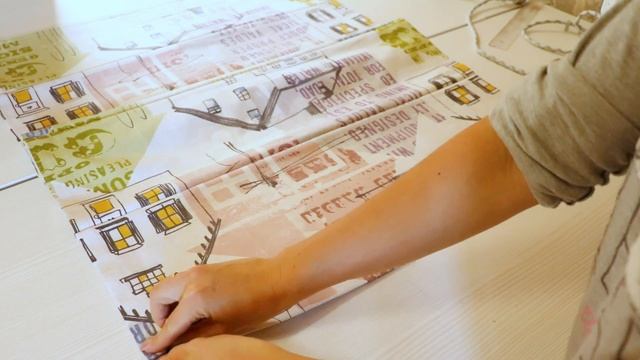 Штора на мансардные окна со скошенным потолком / DIY / Roof window curtain