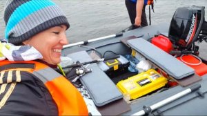 Вдвоем на лодке по Сибирской реке, 1 часть