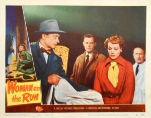 ЖЕНЩИНА В БЕГАХ (1950) нуар триллер драма криминал