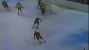 1980  Winter Olympics Team Sweden vs Team USSR Pelle Lindbergh (2/24/80) Lake Placid