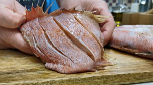 Чем проще, тем вкуснее! Бесподобная НЕДОРОГАЯ РЫБА в духовке. Морской окунь с маслом и специями