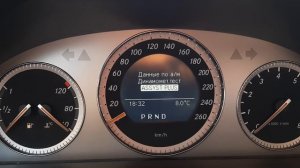 Сброс межсервисного интервала на Mercedes W204