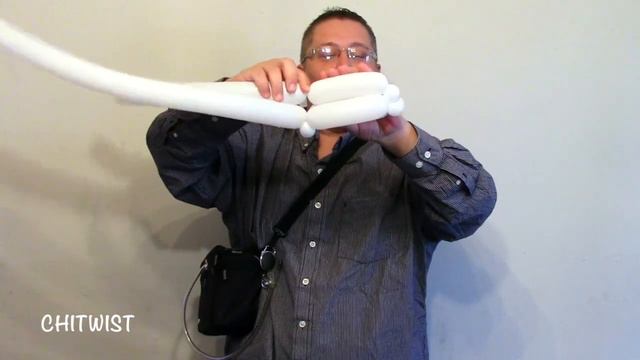 Mummy Halloween Balloon Tutorial | ChiTwist Chicago Balloon Twisting смотреть онлайн