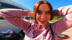 Мотоблудни Испорченный школьник на спортбайке Покатушки с девчонками Сочи