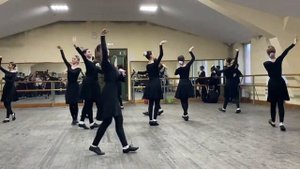 ХШС студия ансамбля Лезгинка. Восточный этюд (девочки)
