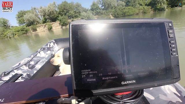 Эхолот.Боковое сканирование.Мешает мотор-что делать? смотреть онлайн