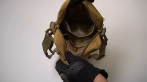 Сумка в стиле милитари через плечо Slim Bag. Обзор тактической сумки на каждый день.