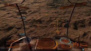 Посадка на планету Elite Dangerous Odyssey