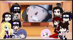 Past Naruto's friends reacts to Naruto sad Edits || Gacha Club