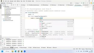 7.10 Найти среднее арифметическое элементов списка