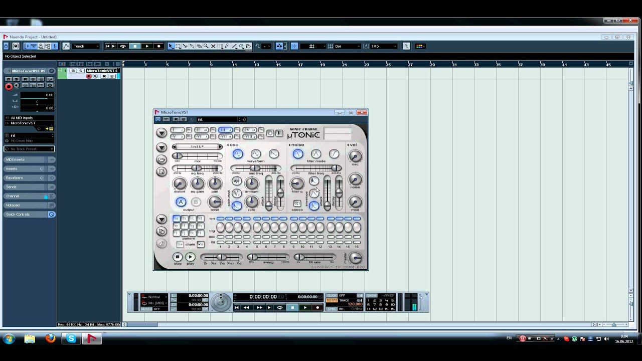 Drums synthesis basics (Thesys tutorial)