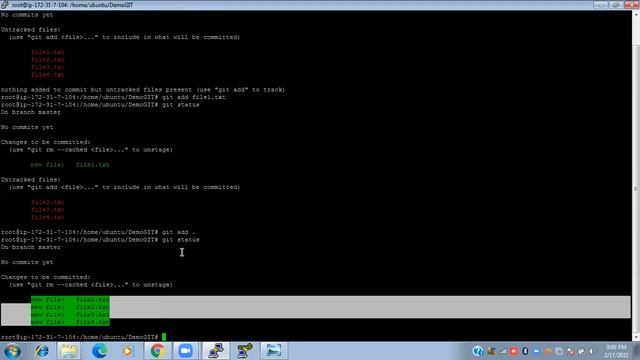 Devops- git add & commit смотреть онлайн