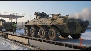 В Архангельске отряд спецназа «Ратник» получил на вооружение партию модернизированных БТР-82М